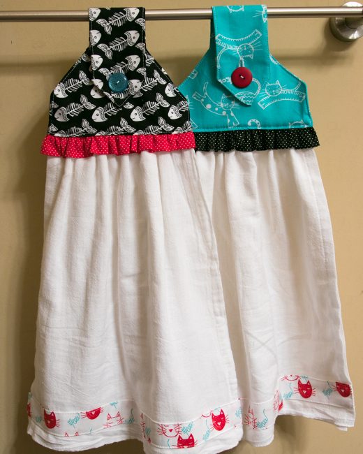 DIY Kitchen Towels | Free Towel Tutorial