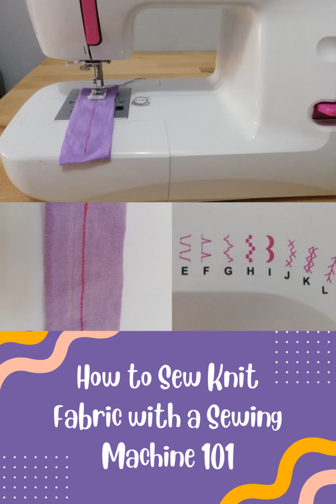 How to Sew Knit Fabric with a Sewing Machine