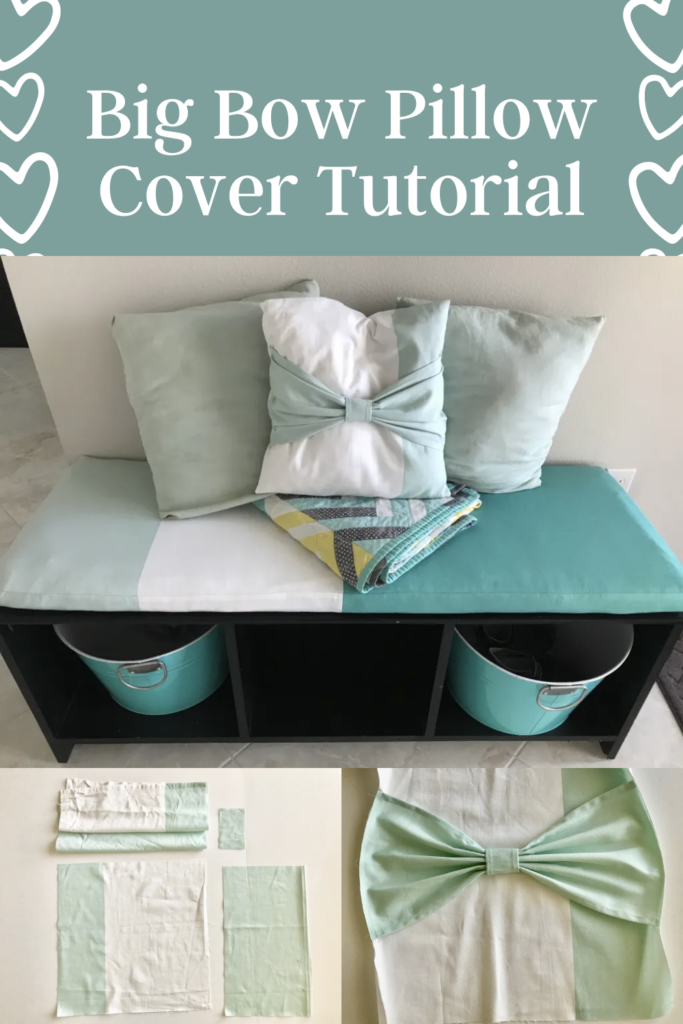 DIY Bow Pillow