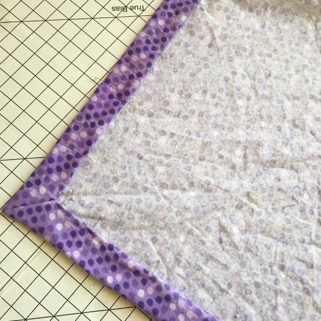 DIY Self Binding Baby Blanket 101 | Free Tutorial