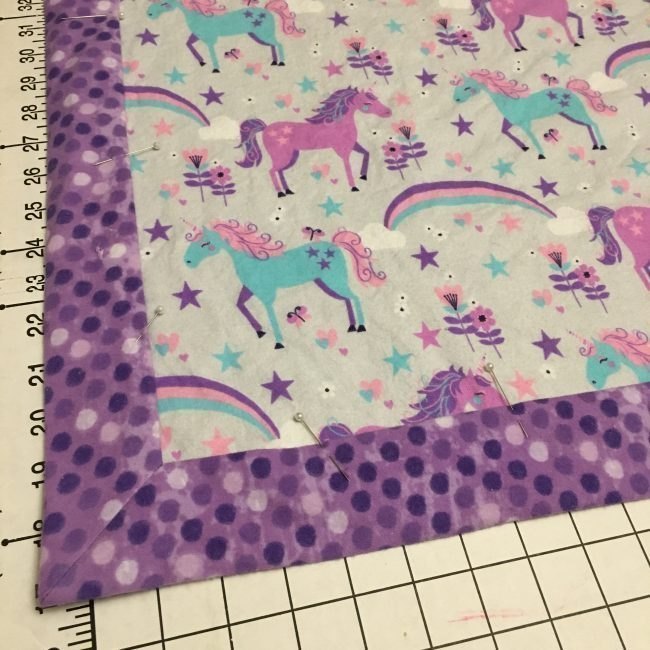 DIY Self Binding Baby Blanket 101 | Free Tutorial