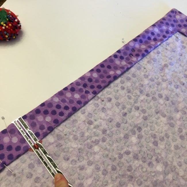 DIY Self Binding Baby Blanket 101 | Free Tutorial