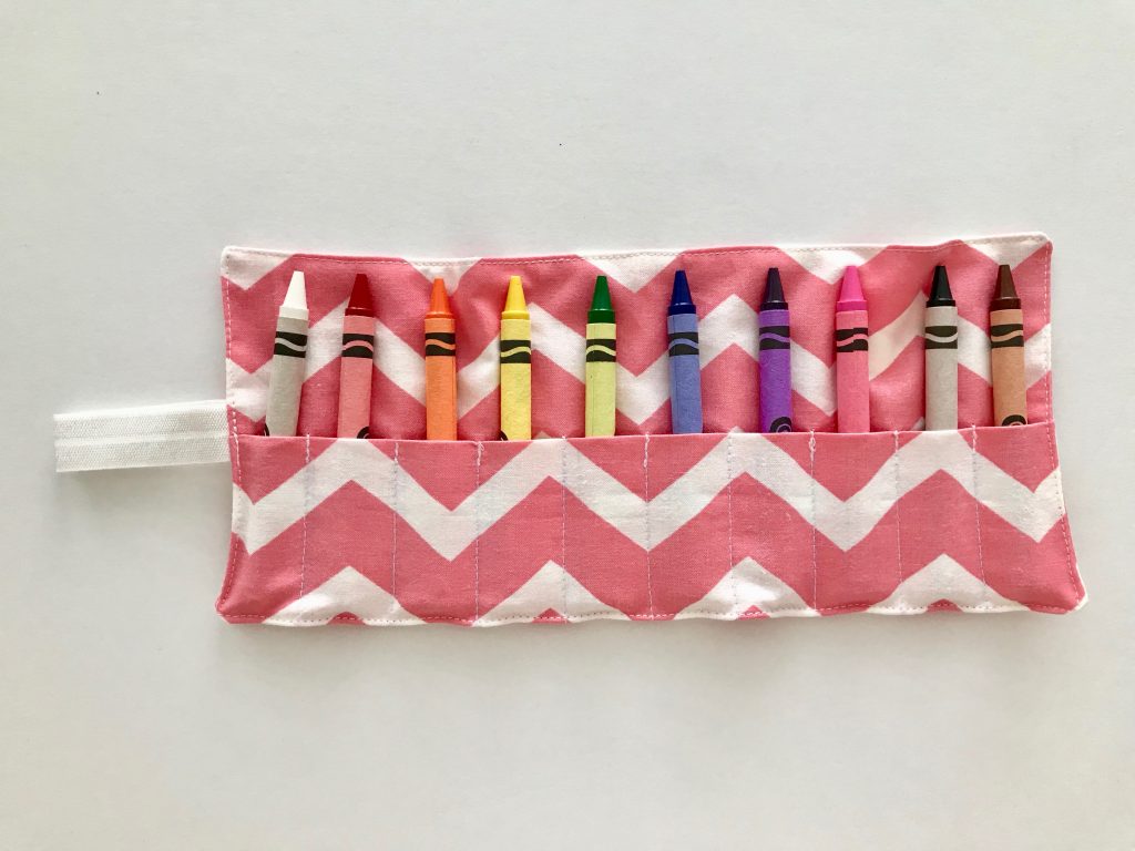 DIY Crayon Roll | Make Your Own Crayon Holder