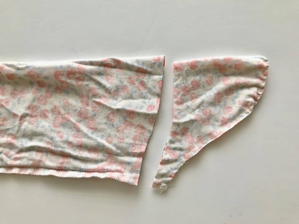 How to Make Long Sleeves into Short Sleeves