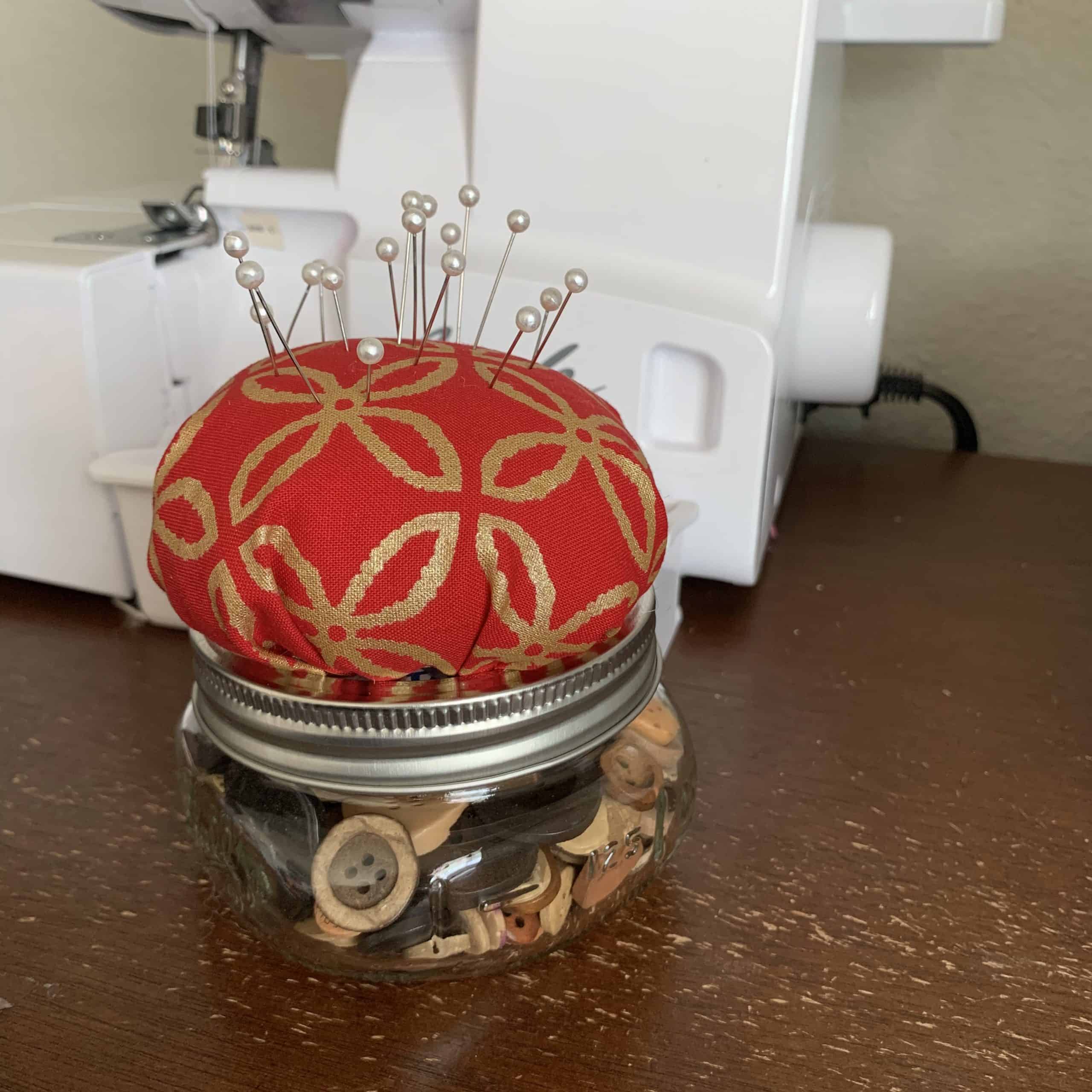 How to Make a Mason Jar Pin Cushion PeekaBoo Pages