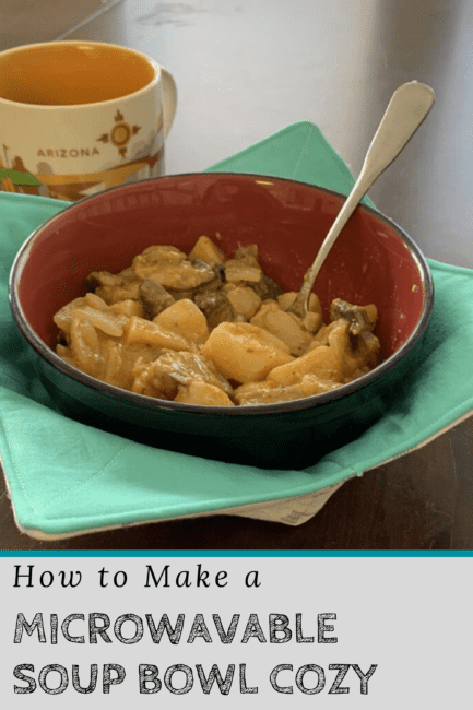 DIY Soup Bowl Cozy