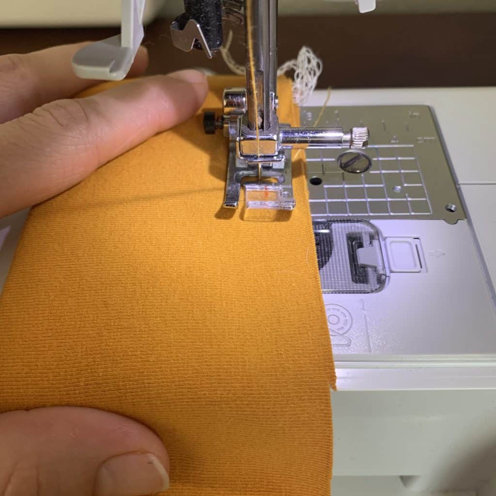 How to Topstitch an Elastic Waistband