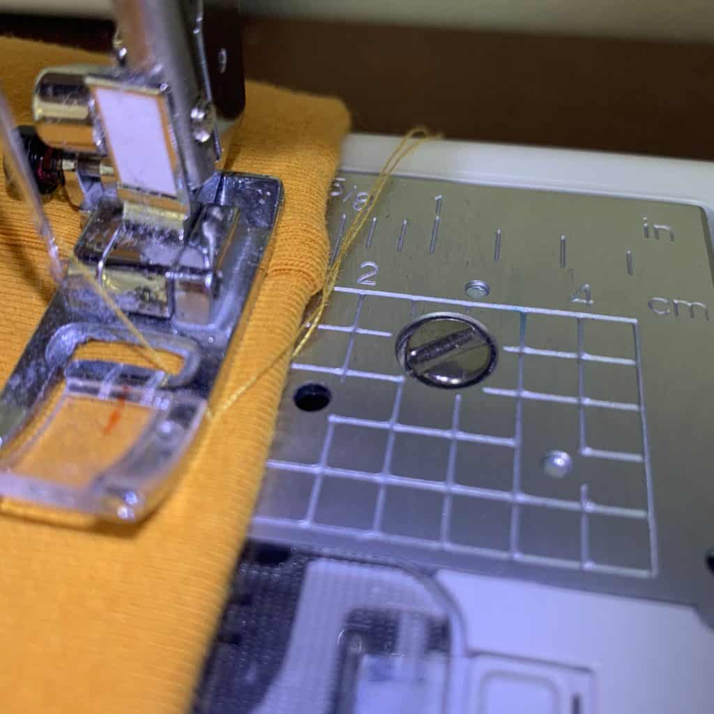 How to Topstitch an Elastic Waistband