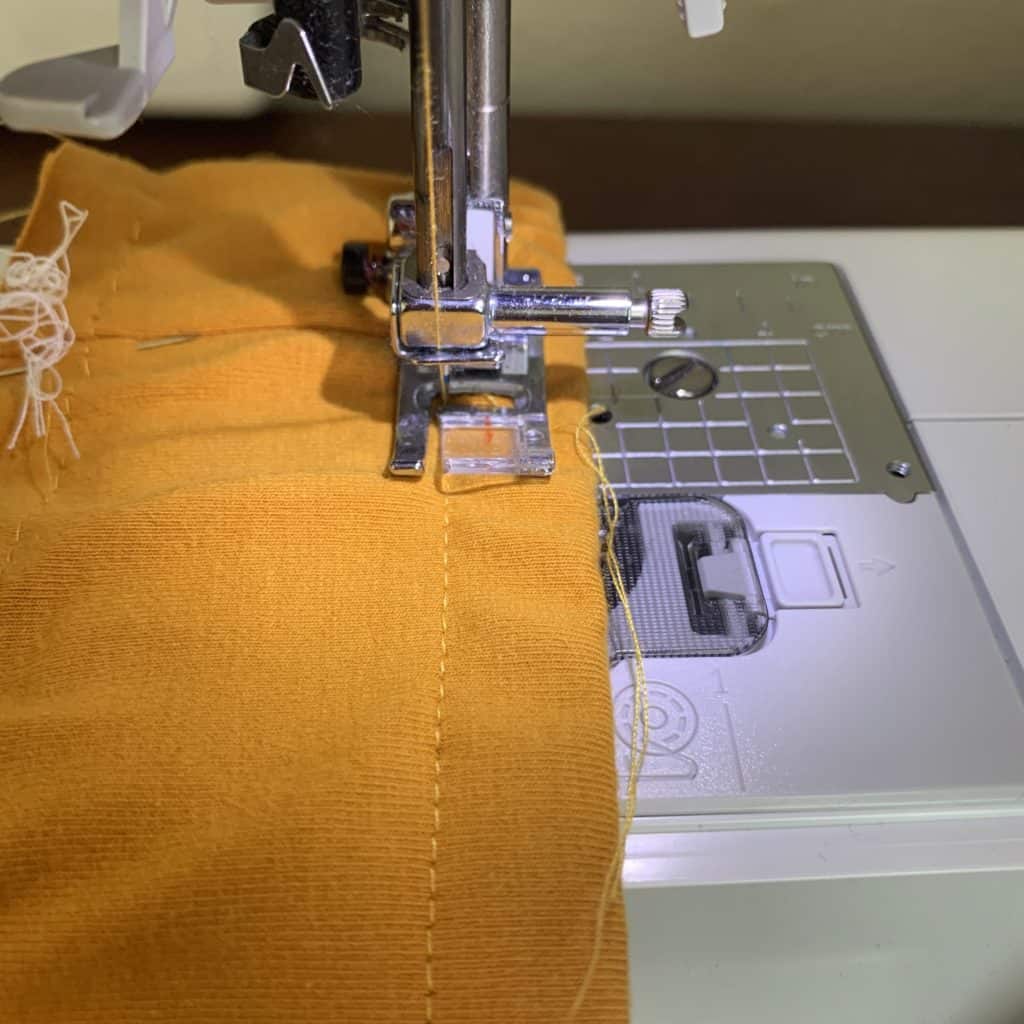 How to Topstitch an Elastic Waistband