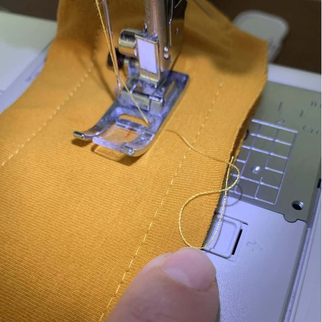 How to Topstitch an Elastic Waistband