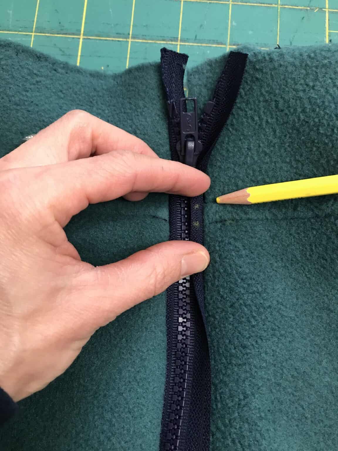 How to Add a Zipper to a Pullover Summit Pullover Zipper
