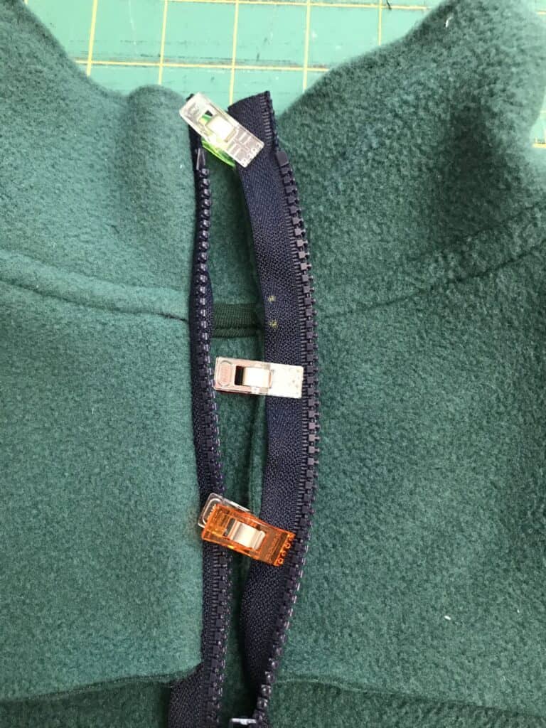 How to Add a Zipper to a Pullover | Summit Pullover Zipper 4 How to Add a Zipper to a Pullover | Summit Pullover Zipper