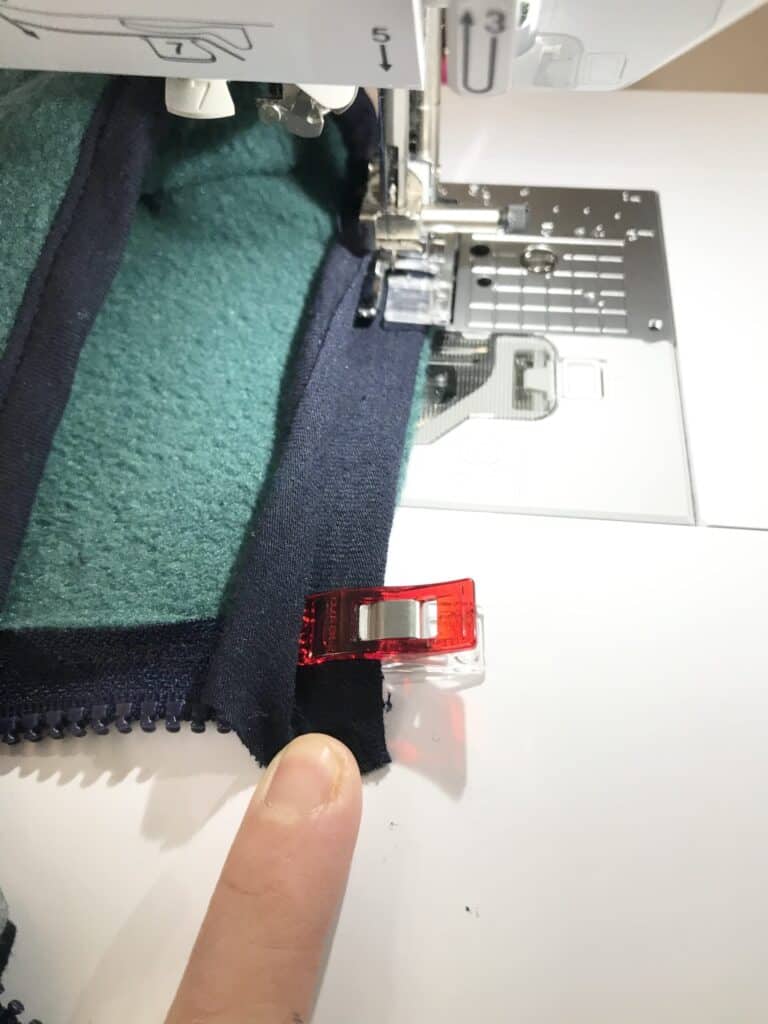 How to Add a Zipper to a Pullover | Summit Pullover Zipper 6 How to Add a Zipper to a Pullover | Summit Pullover Zipper