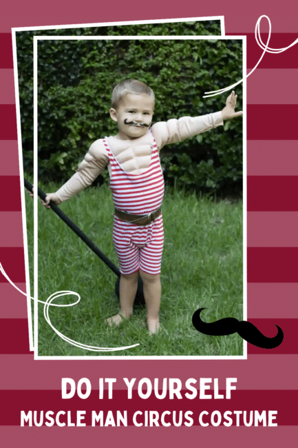 DIY Muscle Man Circus Costume