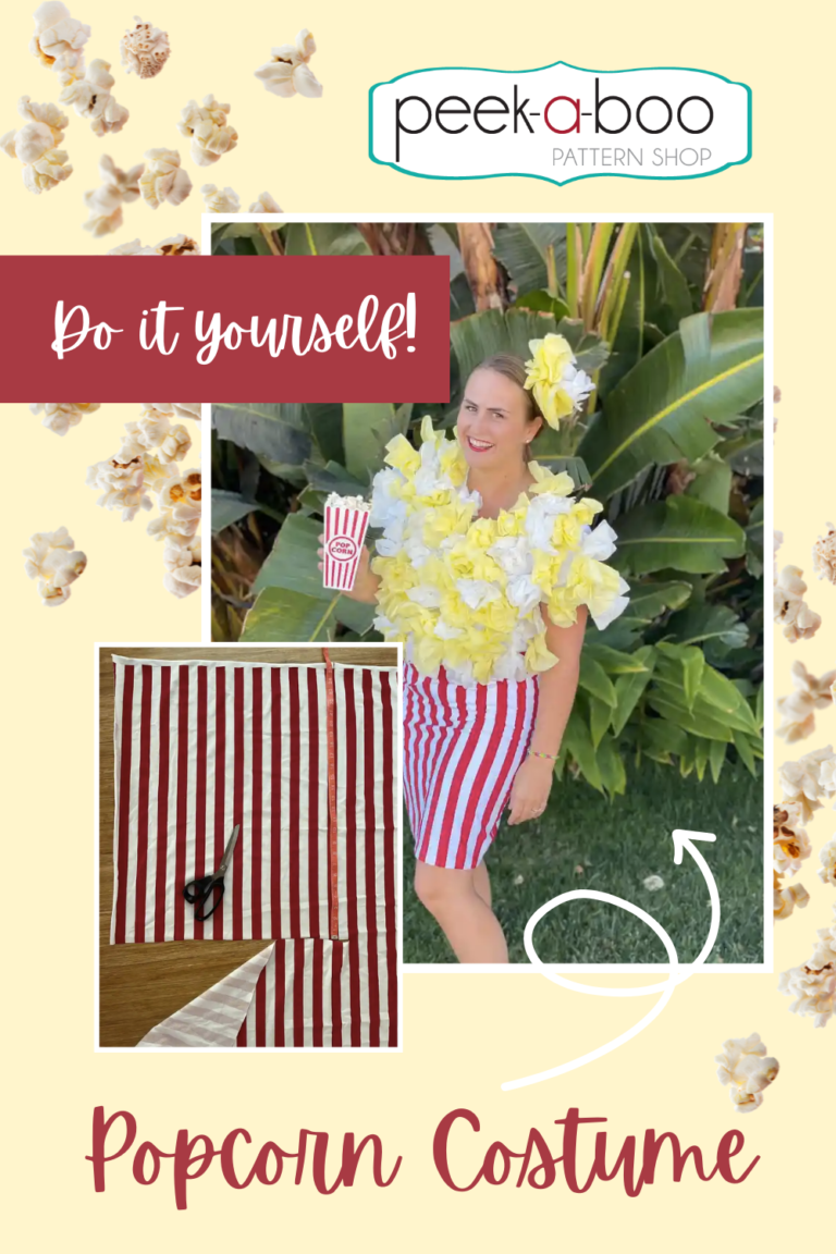 DIY Popcorn Costume