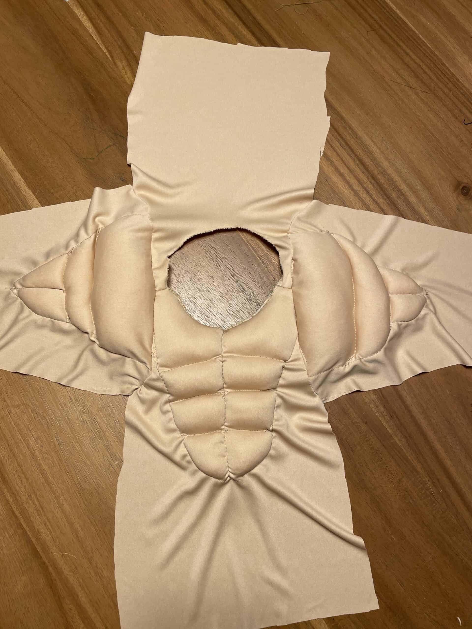 DIY Muscle Man Circus Costume