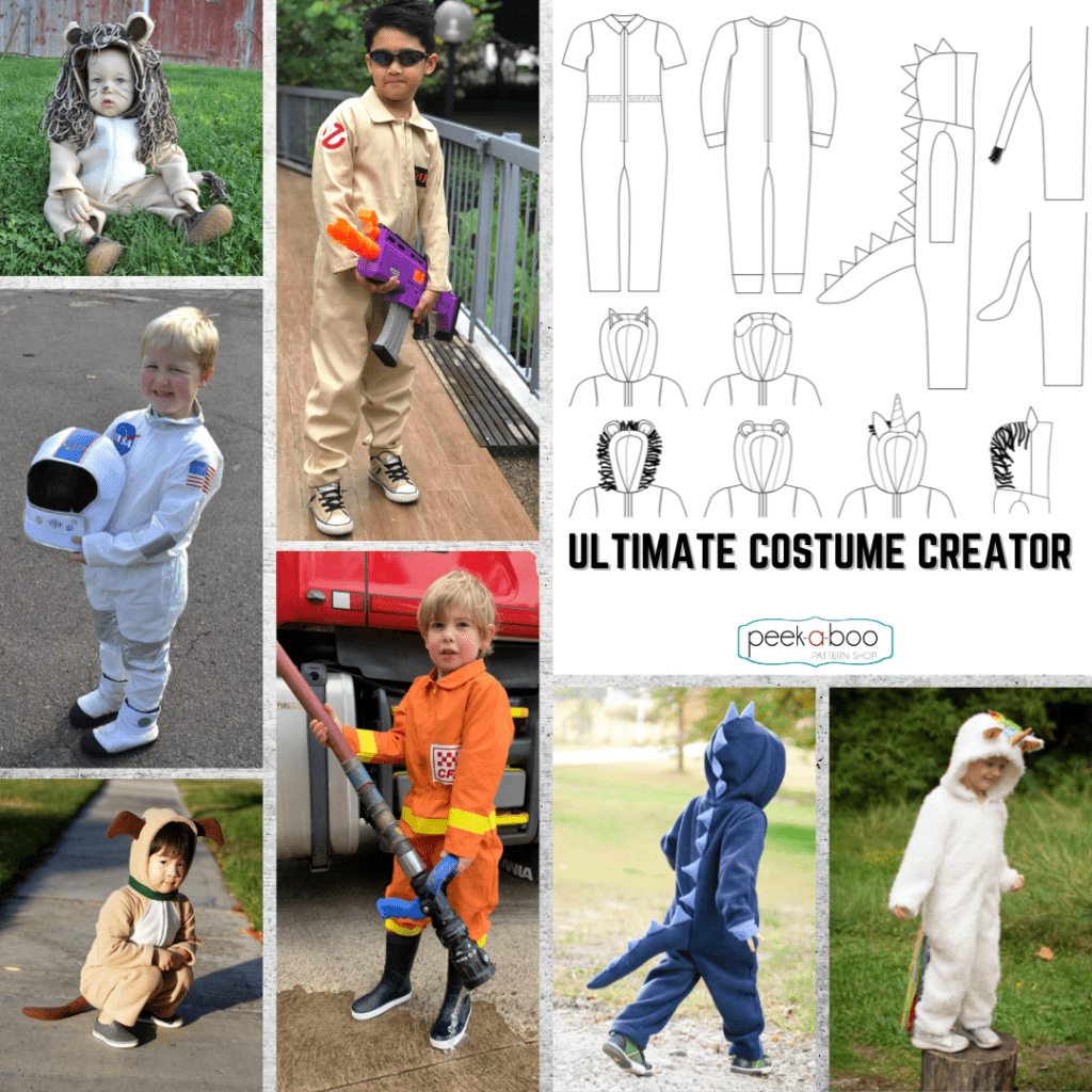 DIY Popcorn Costume from Peek-a-Boo