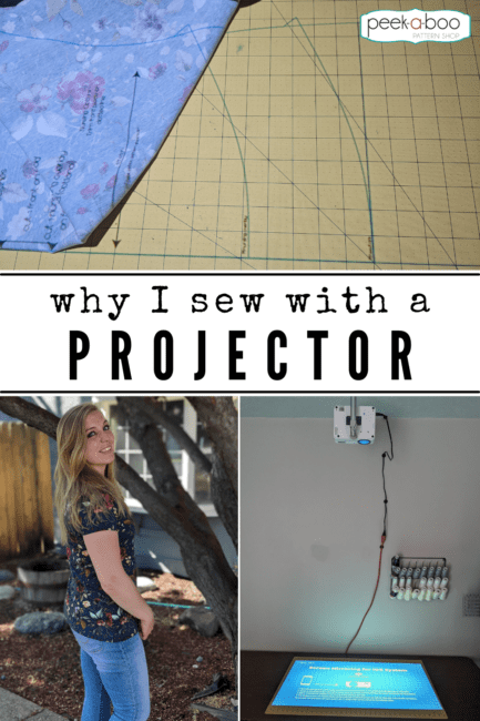 Projector for Sewing Patterns