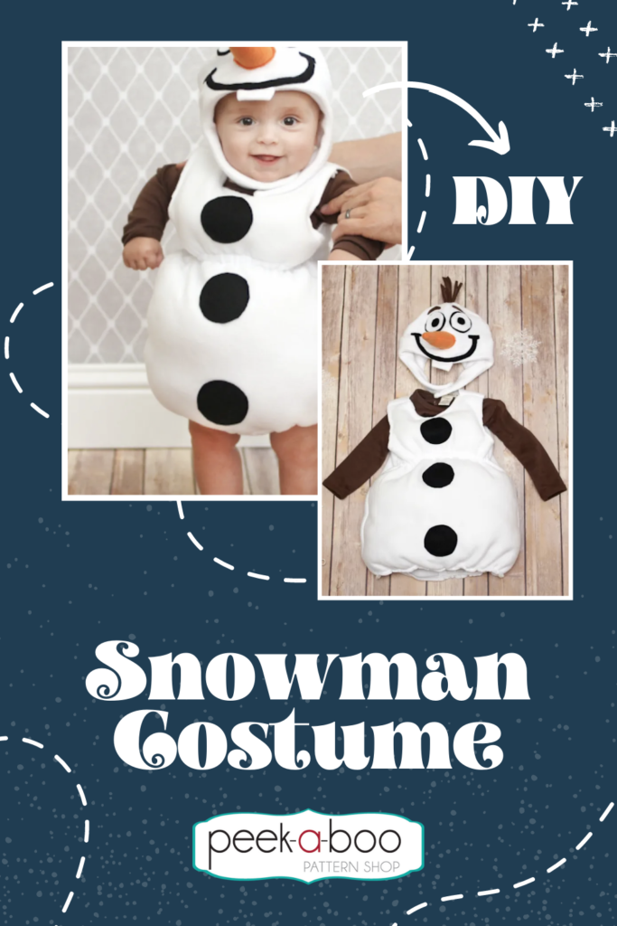 Snowman diy costume