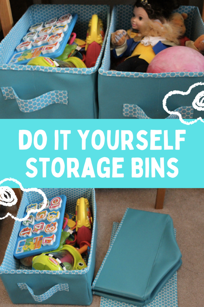 DIY Storage Bins