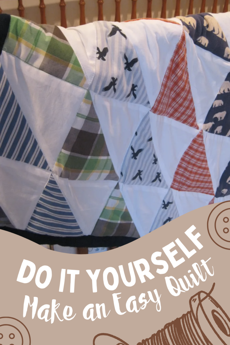First Quilt Free Tutorial _ How to Make an Easy Quilt