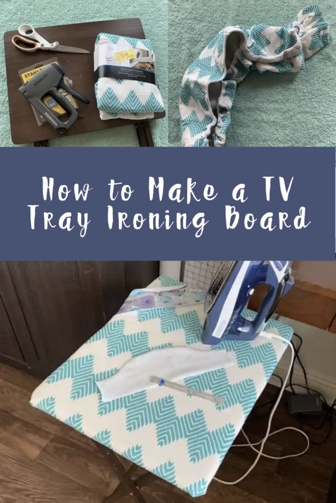 How to Make a TV Tray Ironing Board