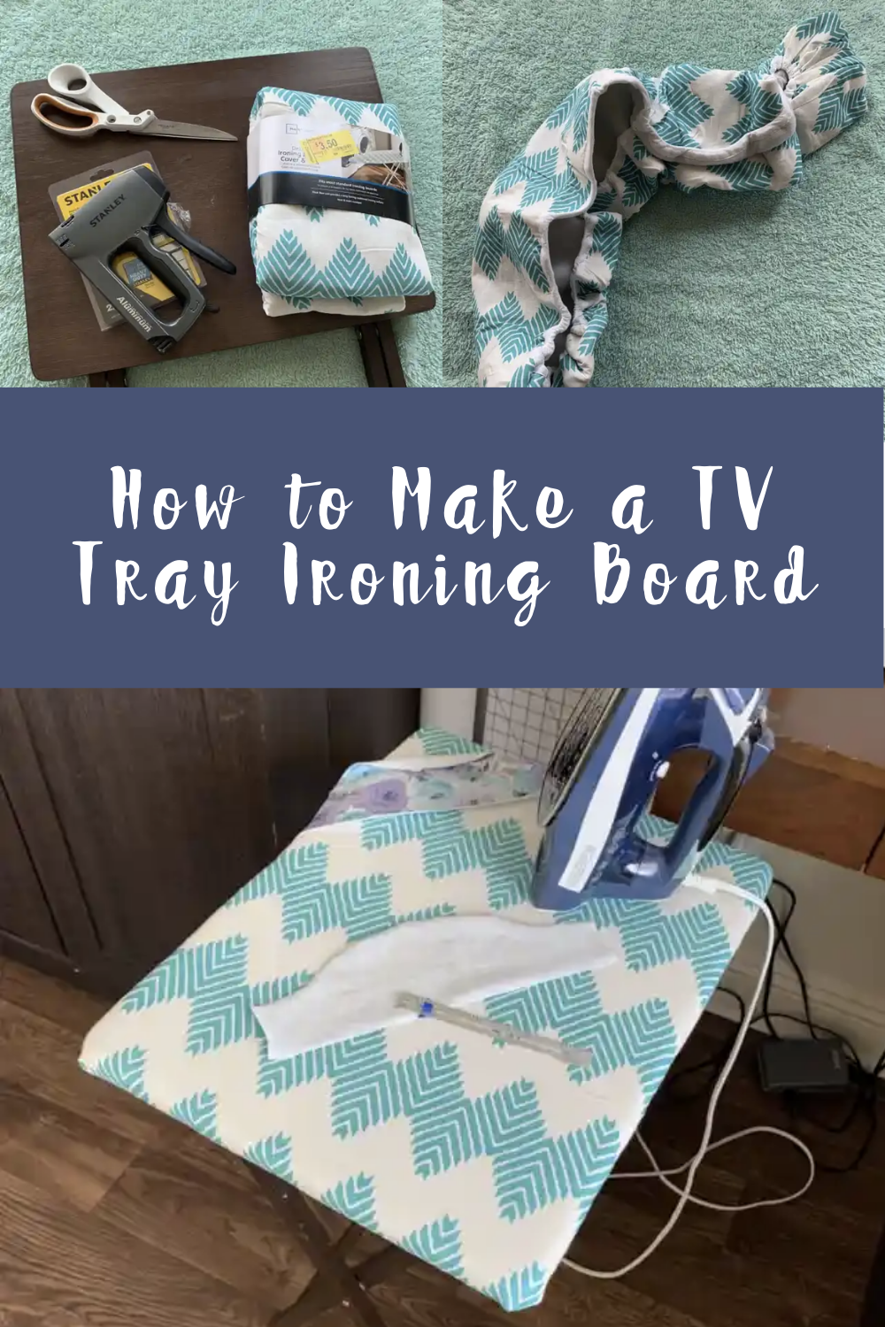 How To Make A TV Tray Ironing Board Create An Ironing Board