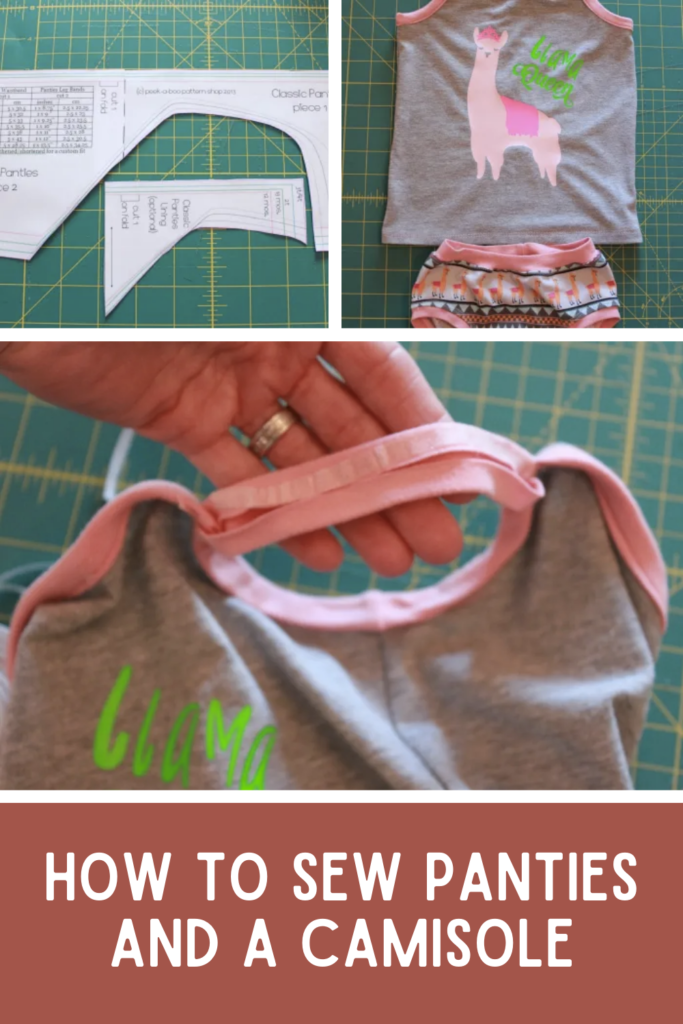 How to Sew Panties and a Camisole