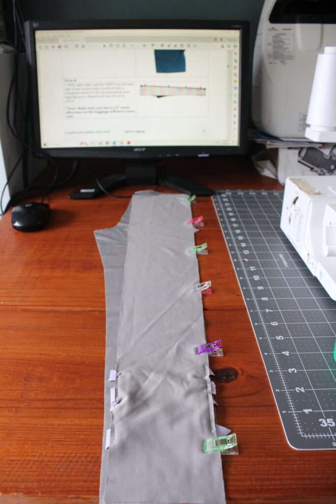 How to Sew Leggings | Agility Leggings Pattern with Attached Skirt