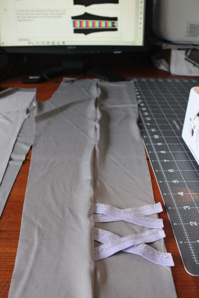 How to Sew Leggings | Agility Leggings Pattern with Attached Skirt