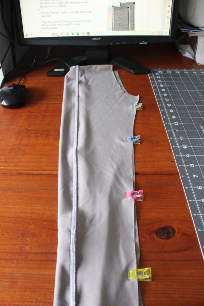 How to Sew Leggings | Agility Leggings Pattern with Attached Skirt