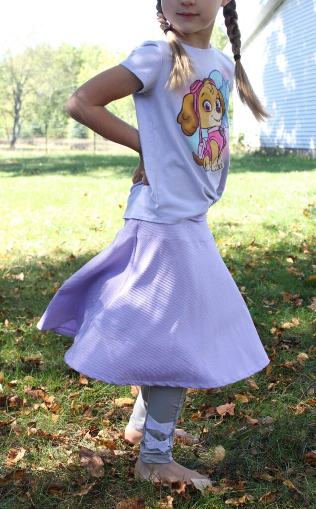 How to Sew Leggings | Agility Leggings Pattern with Attached Skirt