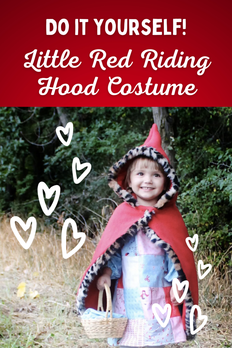 DIY Little Red Riding Hood Costume