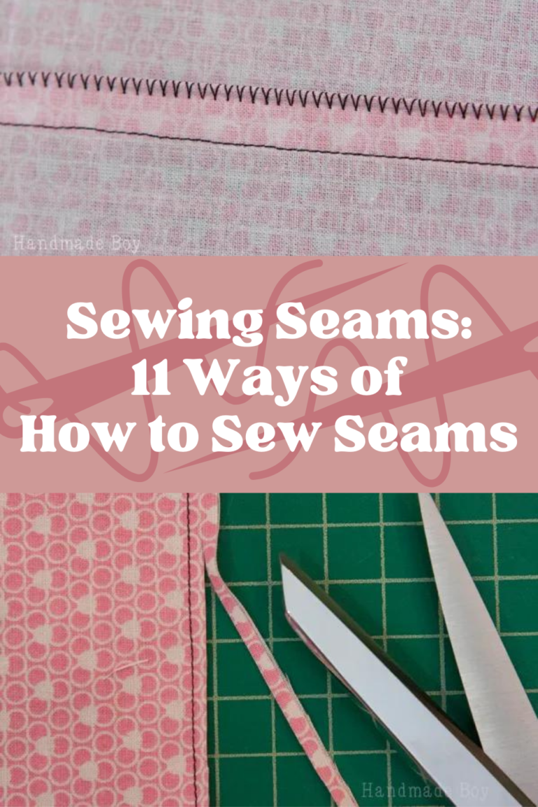how to sew seams