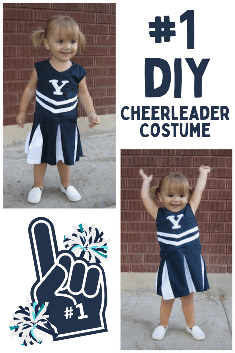 DIY Cheerleader Costume