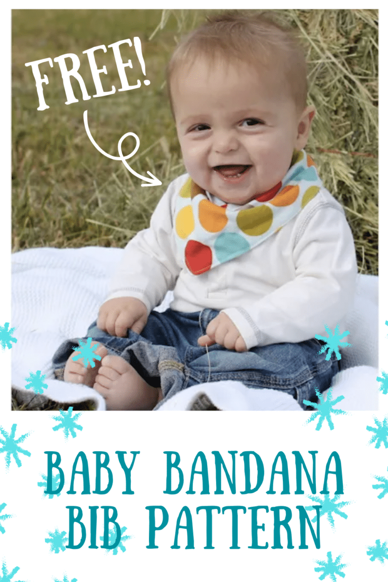 Free Baby Bandana Bib Pattern