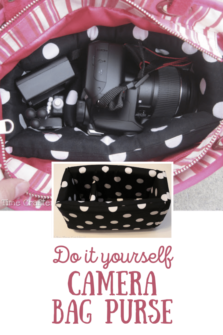 DIY Camera Bag Purse