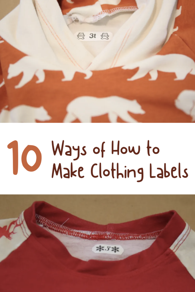 how to make clothing tags