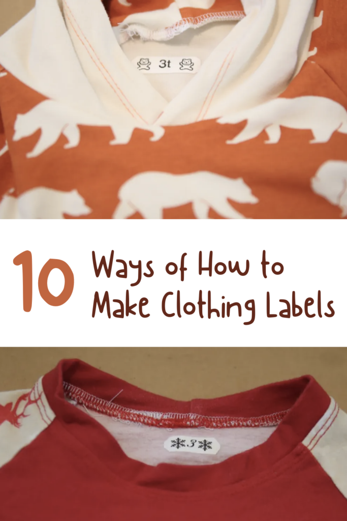 How to Make DIY Iron On Labels