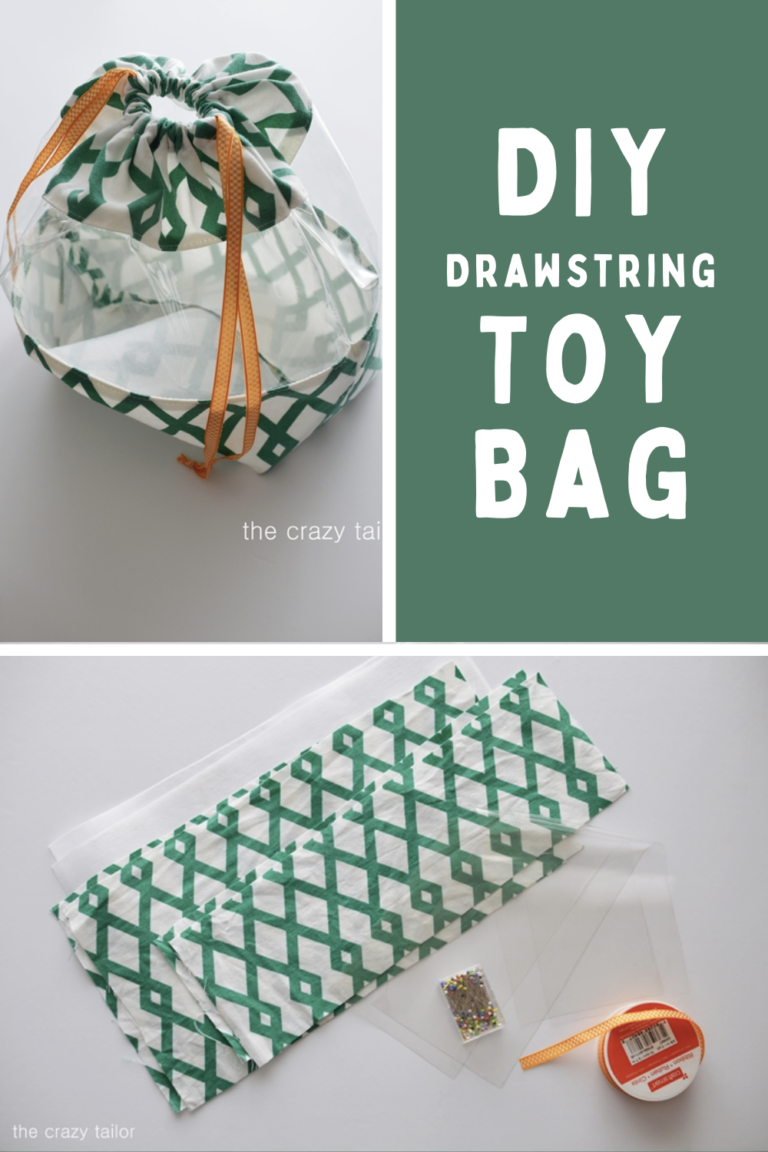 DIY Drawstring Toy Bag