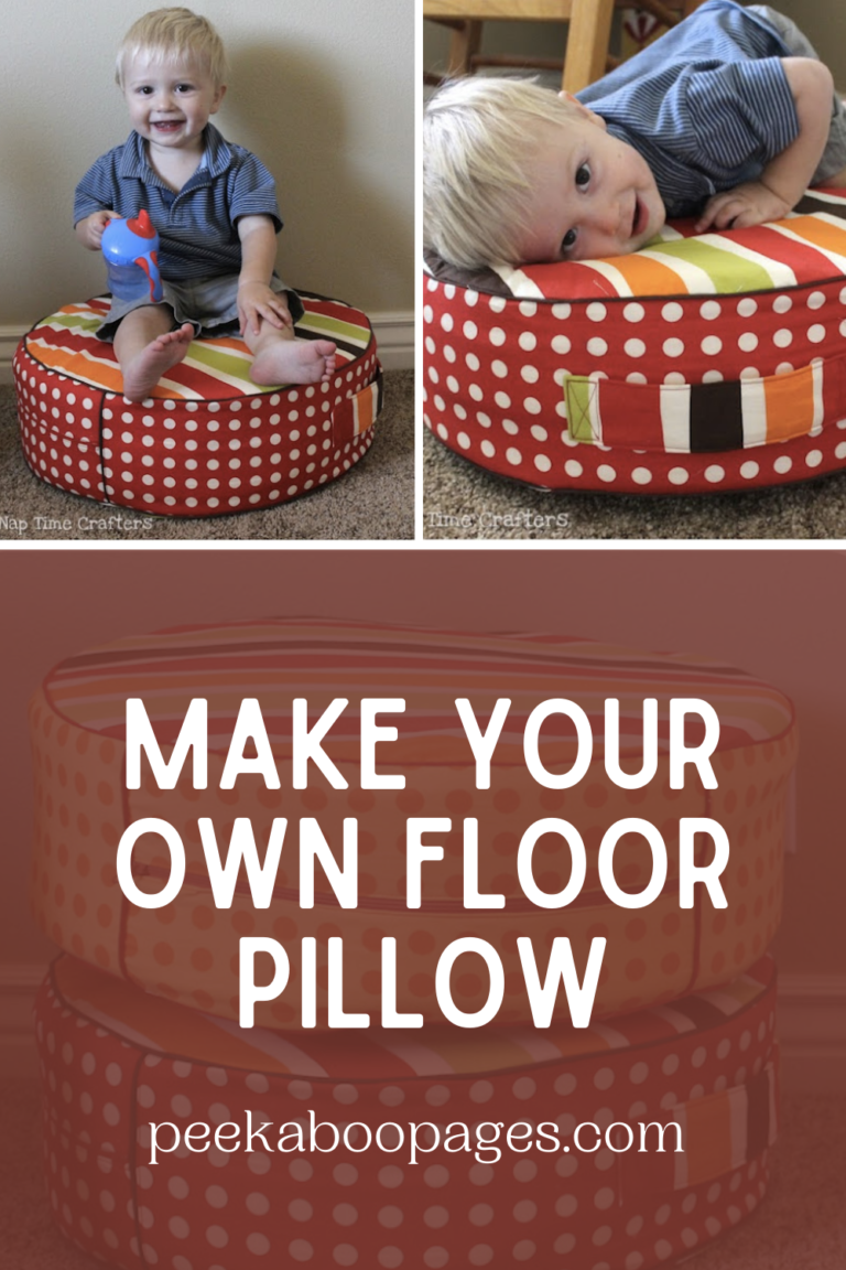 DIY Floor Pillows