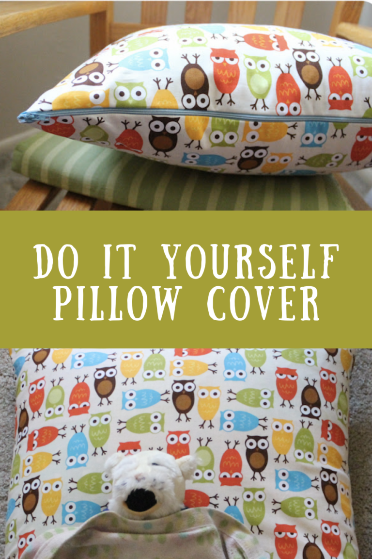 DIY Pillow Cover