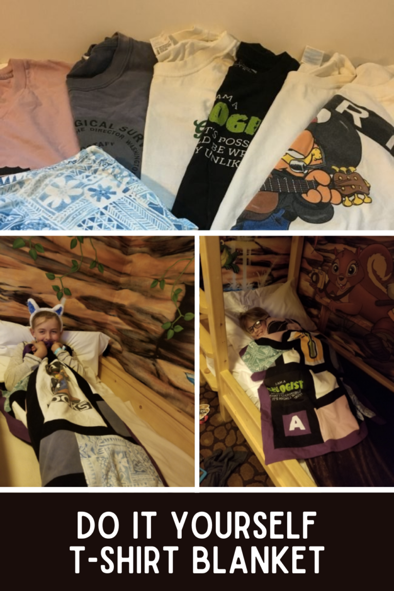 DIY T-Shirt Blanket