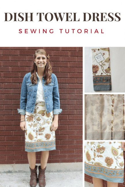 Half-Handmade Appliqued DIY Tea Towels