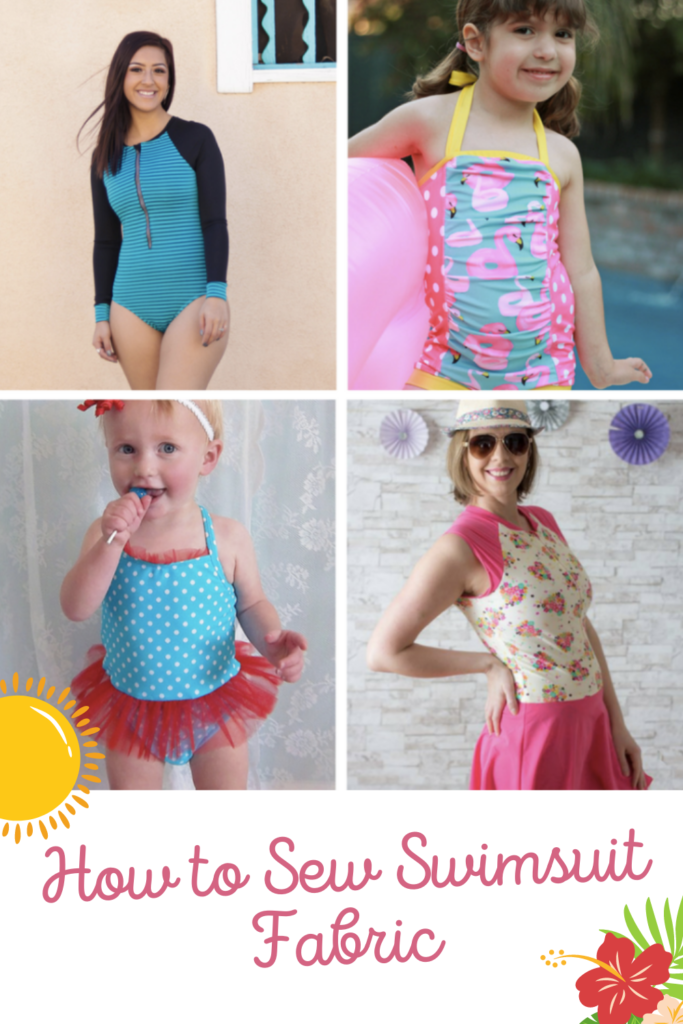 how to sew swimsuit fabric