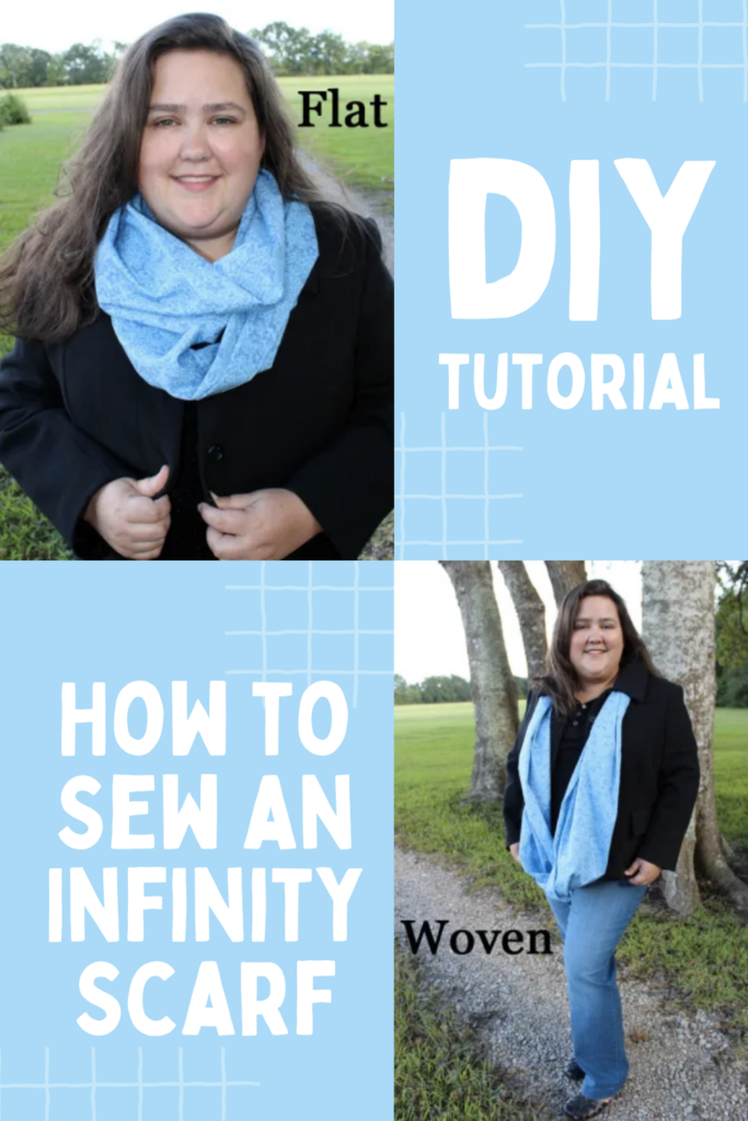 How to Sew an Infinity Scarf _ DIY Infinity Scarf Tutorial
