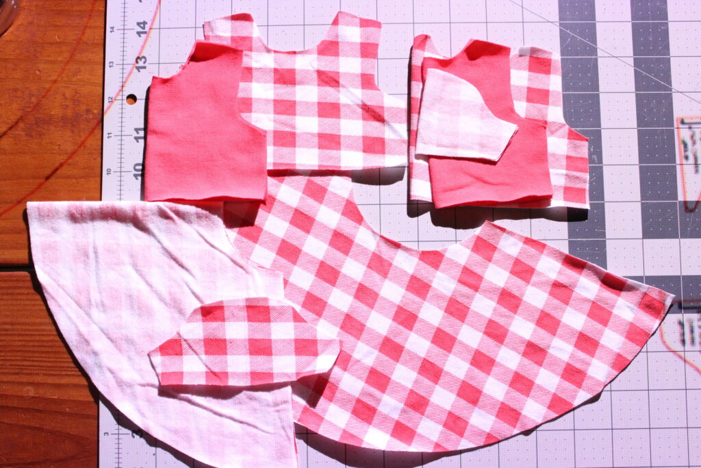 how to sew doll clothes