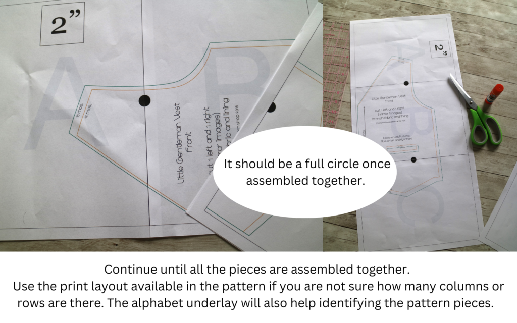 How to use a PDF Sewing Pattern