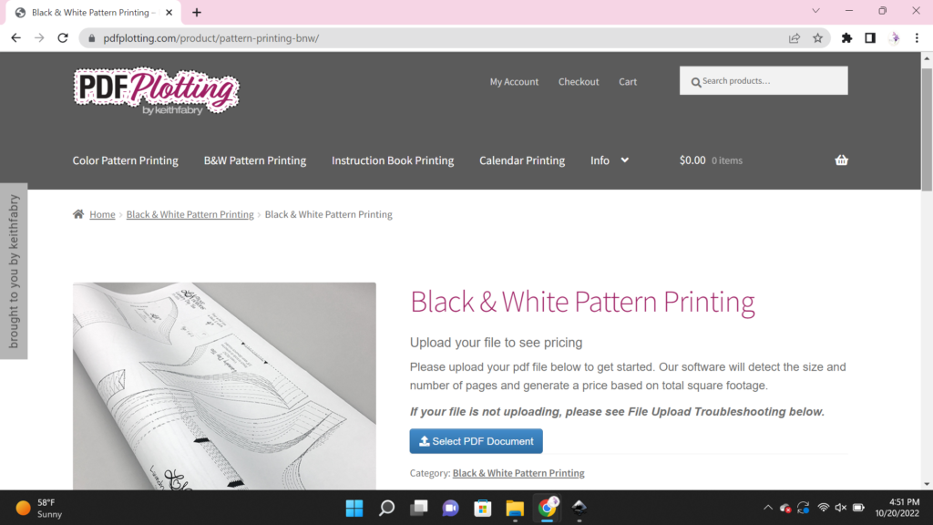 How to use a PDF Sewing Pattern
