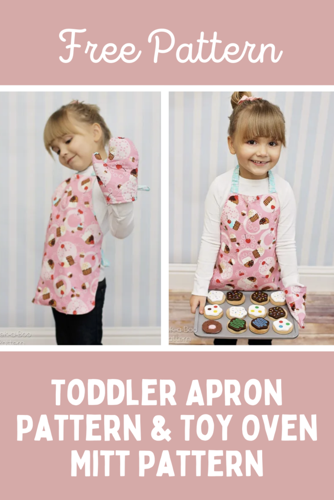 Toddler Apron Pattern & Toy Oven Mitt Pattern
